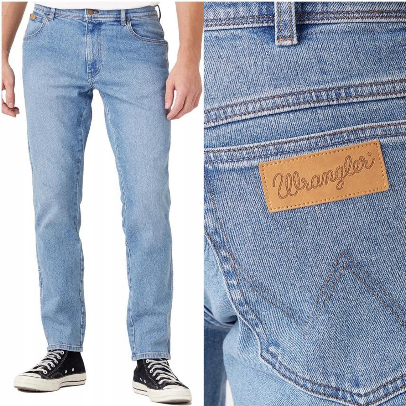 Wrangler Texas Męskie Spodnie Jeansowe W36 L34 Ceny i opinie Ceneo pl