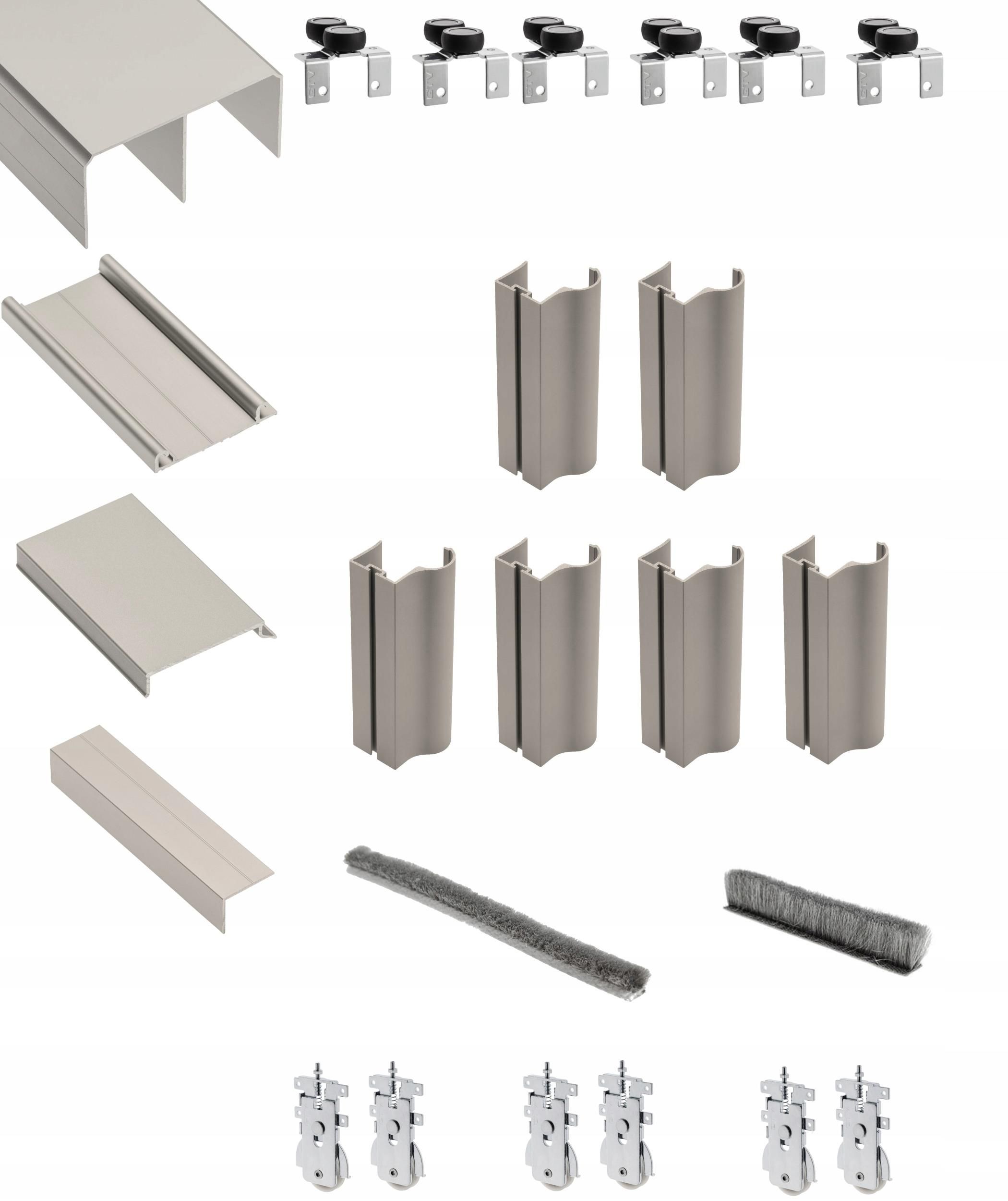 Gtv Zestaw Do Drzwi Przesuwnych Ergo M D Szampan Opinie I Ceny Na