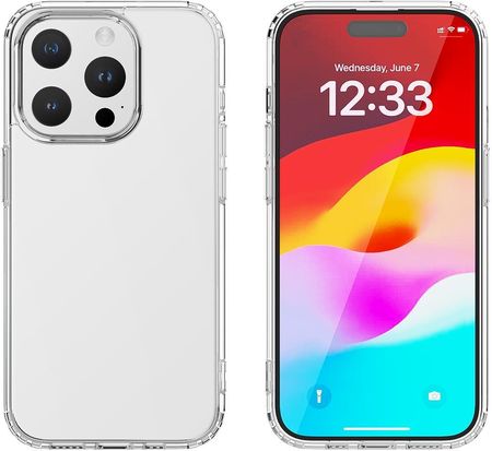 4Smarts Etui 360° Premium Z Magsafe Dla Apple Iphone 15 Przezroczysty + Szkło Hartowane 9H - zdjęcie 2