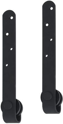 Vidaxl System Montażu Drzwi Przesuwnych Do Mebli Stal Węglowa 122cm 148016 - zdjęcie 2