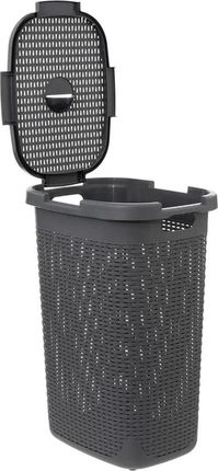 5Five Simply Smart Wysoki Kosz Na Pranie Z Plastiku 60 L (202408J) - zdjęcie 2