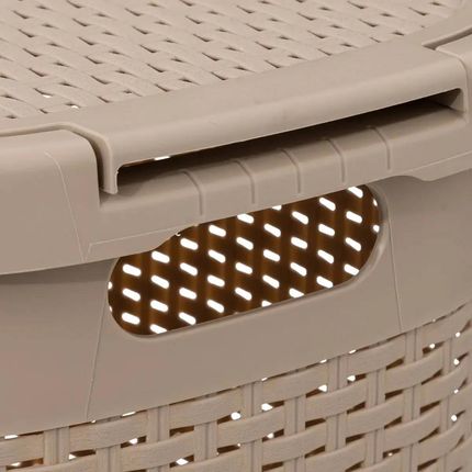 5Five Simply Smart Wysoki Kosz Na Pranie Z Plastiku 60 L (202408J) - zdjęcie 5