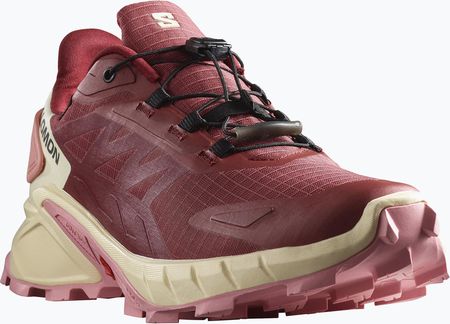 Salomon Damskie Supercross 4 Gtx Cow Hide Syrah Blush - zdjęcie 2