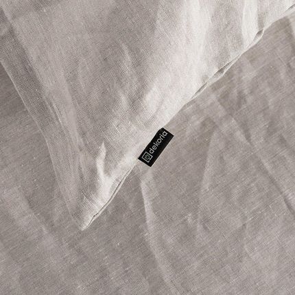 Dekoria Komplet Pościeli Lnianej Linen 160X200Cm Natural 160X200 Cm / 2X70X80 Cm - zdjęcie 4