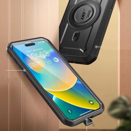 Supcase Ub Pro Mag Magsafe Iphone 15 Black - zdjęcie 6