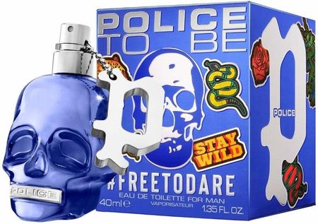 Police To Be #Freetodare For Man Woda Toaletowa 40 ml - zdjęcie 3