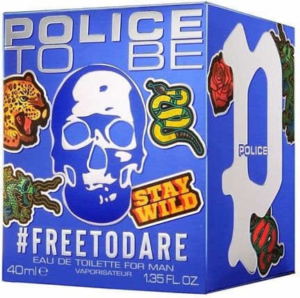 Police To Be #Freetodare For Man Woda Toaletowa 40 ml - zdjęcie 2