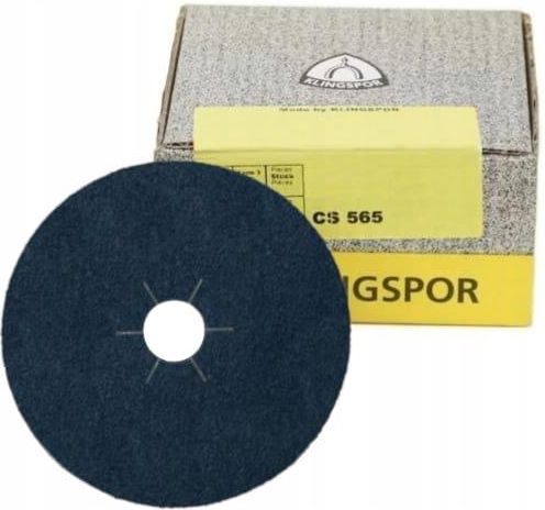 Klingspor Krążki CS565 Otwór Promienisty 125mm P24 25szt 97643