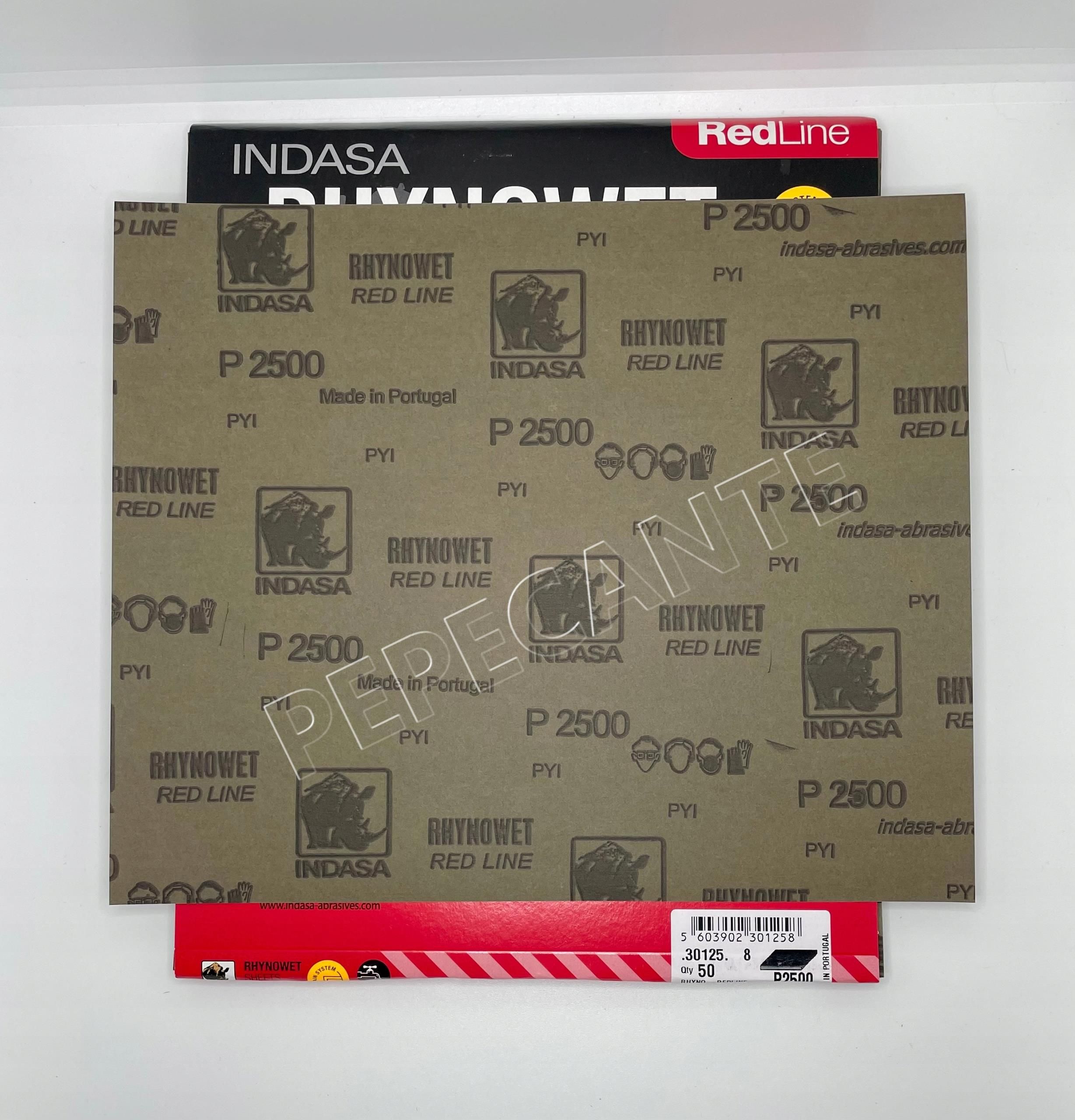 Indasa Arkusz Wodny Red Line 230x280mm P2500 X5szt 301258 Opinie I