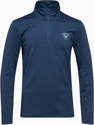 Bluza Dziecięca Rossignol Boy 1/2 Zip Warm Stretch Dark Navy - zdjęcie 3