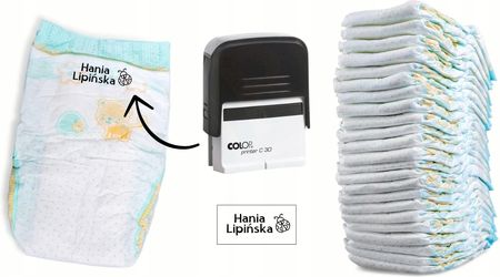 Pieczątka Stempel Znakowanie Ubrań Odzieży Żłobka - zdjęcie 2
