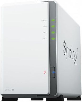 Serwer plików Synology DS223j 2-bay + 2 x Dysk Synology HAT3300-4T 4TB 256MB 5400 obr./min - zdjęcie 3