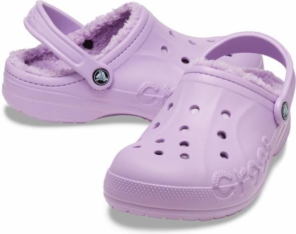 Damskie Ocieplane Klapki Buty Chodaki Crocs Baya Lined Clog