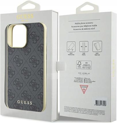 Guess 4G Charms Etui Obudowa Pokrowiec Case Do Iphone 15 Pro Max - zdjęcie 3