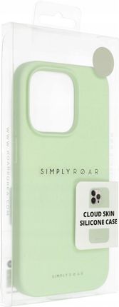 Roar Futerał Cloud Skin Do Iphone 15 Jasnozielony - zdjęcie 4
