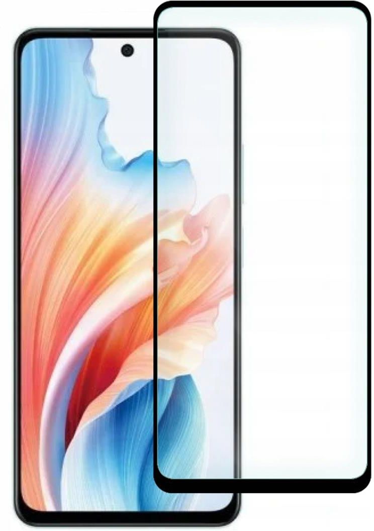 Supero Szkło Hartowane Ochronne Na Ekran Do Oppo A58 4G Ramkowe