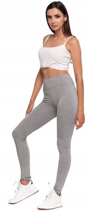Legginsy Damskie Klasyczne Wysoki Stan Moraj S/m - zdjęcie 5