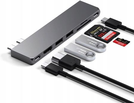 Satechi Pro Hub Slim do Macbook Air Pro (ST-HUCPHSM) - zdjęcie 6