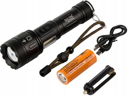 Bailong Taktyczna Cree Led Xhp160 Cob Moc - zdjęcie 4