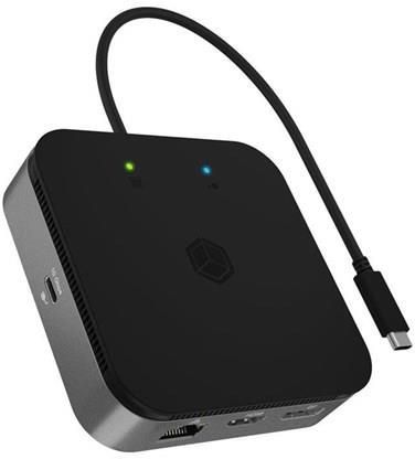 Icy Box Thunderbolt 4 Usb 2X 4K 1X8K (IBDK408C41) - zdjęcie 2
