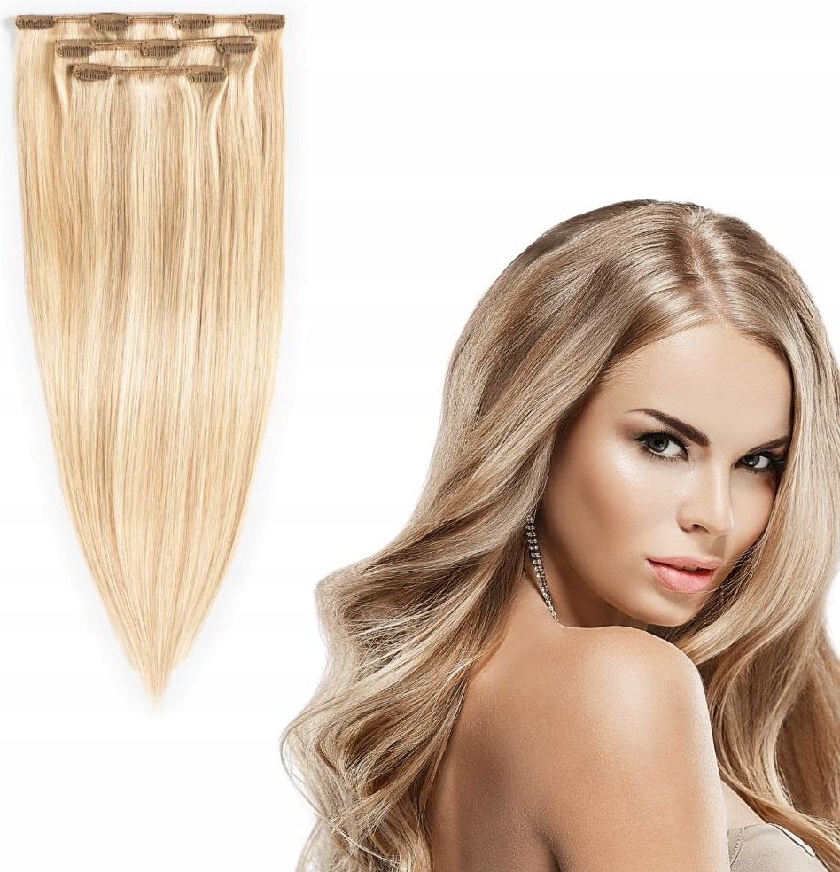 Cameron Hair Doczepiane Włosy Naturalne Clip In 43Cm 18 22 Ceny i