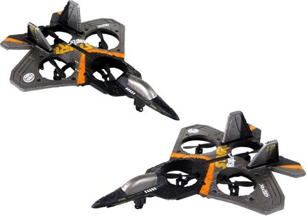 Import Leantoys Zdalnie Sterowany Samolot Myśliwiec R/C Srebrny - zdjęcie 2