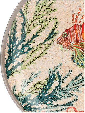 Rose&Tulipani - Zestaw 2 talerzy do sałatek z melaminy 21 cm Sea Life - zdjęcie 2