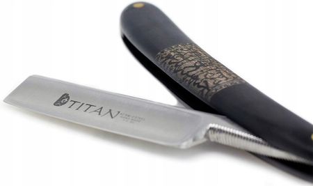 Titan Hirld Brzytwa Tradycyjna Do Golenia Titan Pas Etui (HYMBK) - zdjęcie 2
