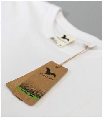 Malfini As Koszulka Męska Malfini Basic Recycled (Grs) 829, Biały - zdjęcie 2