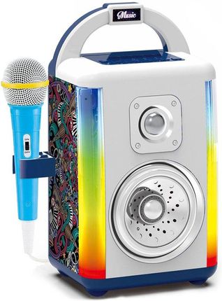Jokomisiada Disco Głośnik Bezprzewodowy + Mikrofon Bluetooth Dla Dzieci In0165 - zdjęcie 5