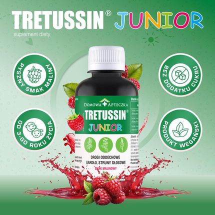 Tretussin Junior płyn 165ml - zdjęcie 5