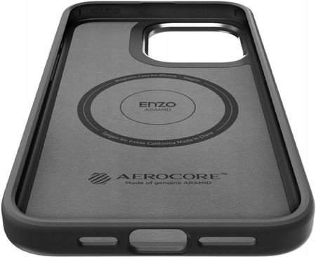 Spigen Etui Do Iphone 15 Pro Enzo Aramid Karbon Magsafe Case Czarne - zdjęcie 4