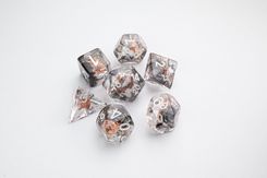 Zdjęcie Gamegenic Embraced Series - RPG Dice Set - Shield & Weapons - Szprotawa