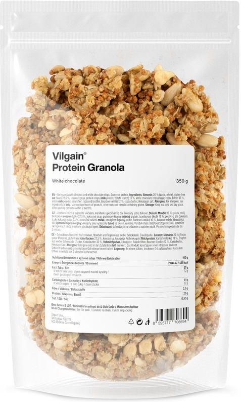 Vilgain Granola Proteinowa Bia A Czekolada G Ceny I Opinie Ceneo Pl