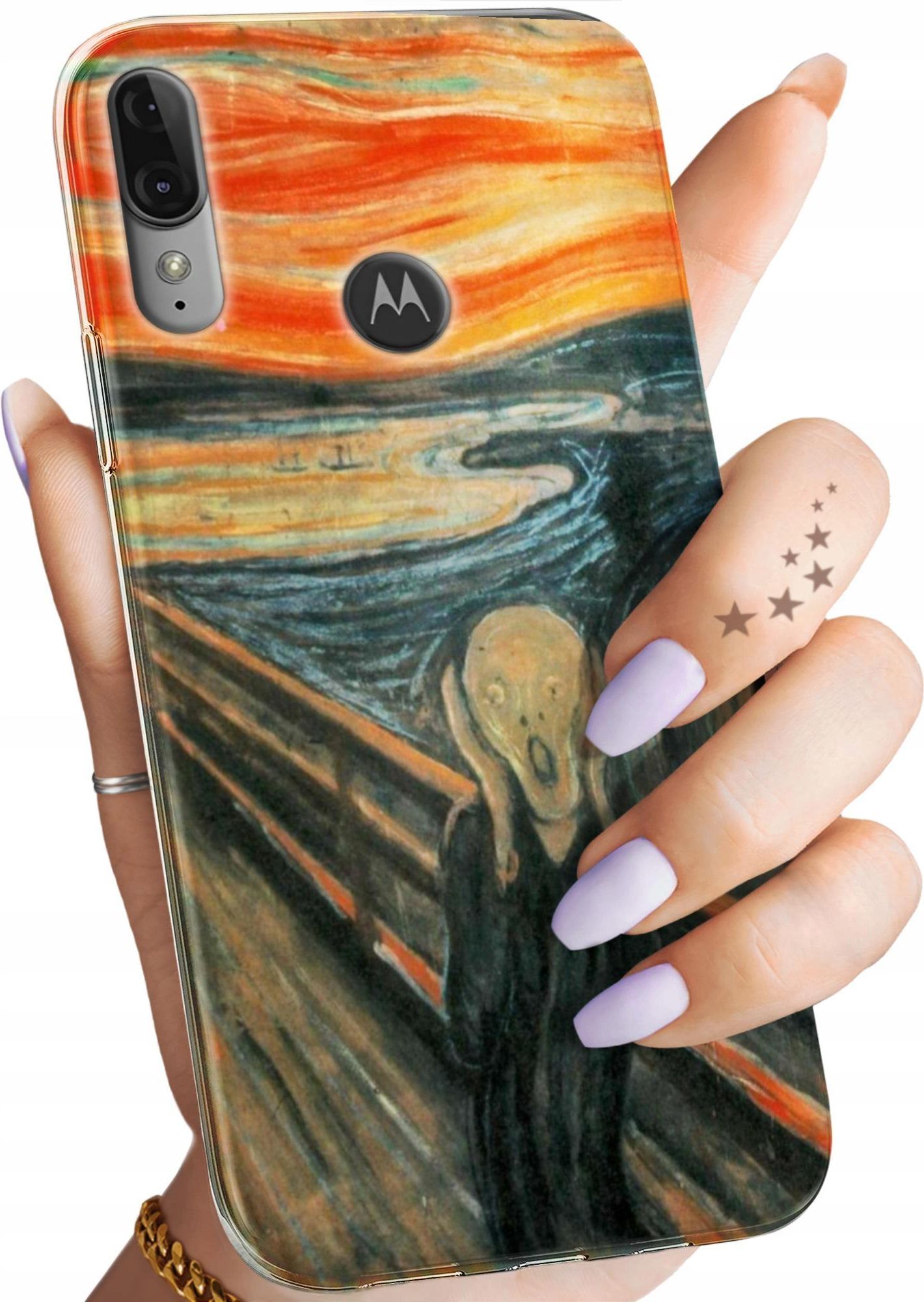 Hello Case Etui Do Motorola Moto E Plus Edvard Munch Etui Na Telefon