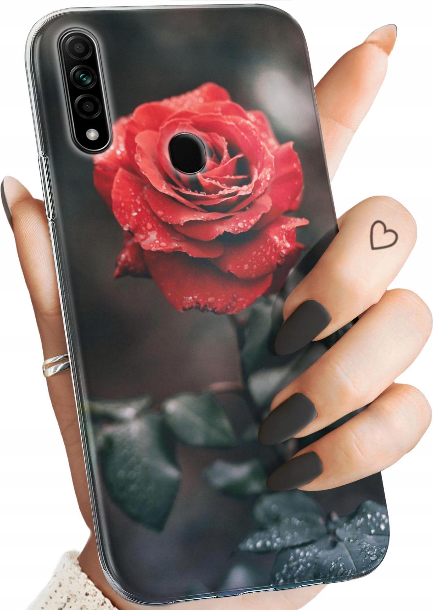 Hello Case Etui Do Oppo A31 2020 Róża Z Różą Rose Case Etui na