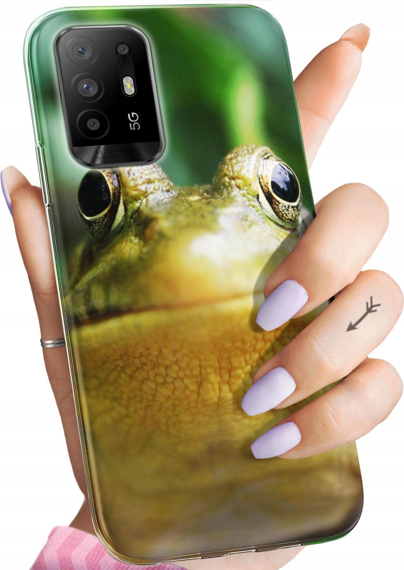 Hello Case Etui Do Oppo Reno Z Abka Aba Frog Obudowa Etui Na