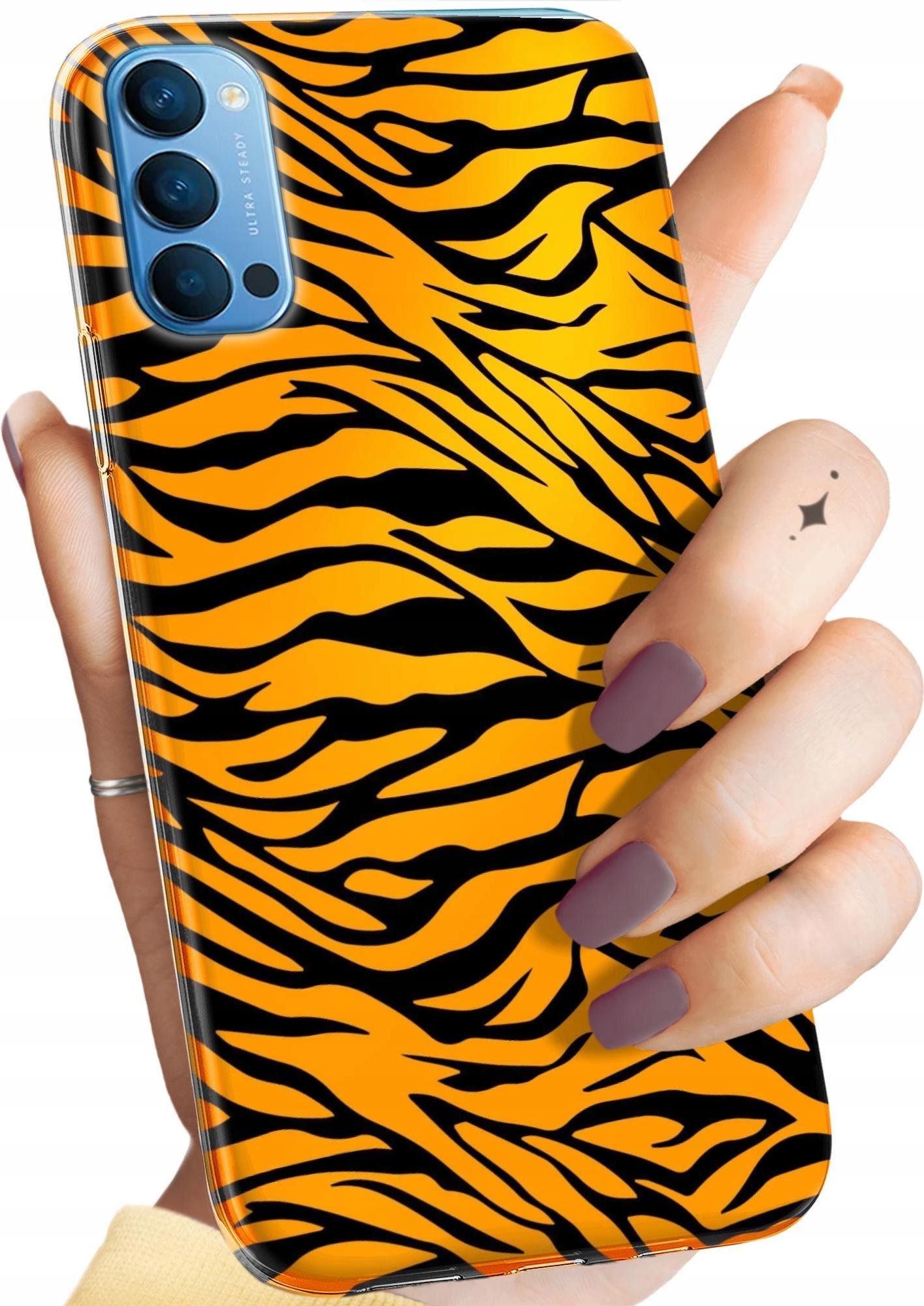 Hello Case Etui Do Oppo Reno Tygrys Obudowa Pokrowiec Etui Na