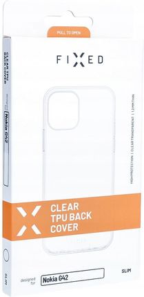 Fixed Etui Tpu Gel Do Nokia G42 Przezroczyste - zdjęcie 4