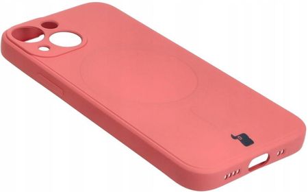 Bizon Etui Case Silicone Magsafe Sq Do Apple Iphone 13 Mini Brudny Róż - zdjęcie 5