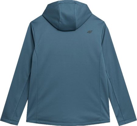 Kurtka softshell męska 4F M156 denim 4FAW23TSOFM156 32S - zdjęcie 2