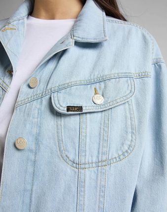 LEE RELAXED RIDER JKT BLEACHED ORE L55VGGQB - zdjęcie 2