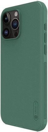 Nillkin Etui Super Frosted Shield Pro Do Iphone 15 Pro Max Ciemnozielone - zdjęcie 5