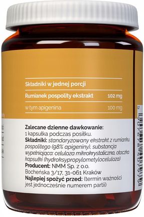Vitaler'S Apigenina 100 Mg 60Kaps. - zdjęcie 2