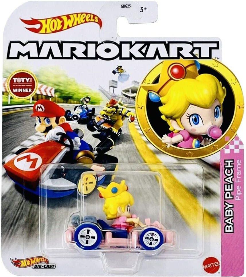 Hot Wheels Mario Kart Baby Peach Pipe Frame Hdb Ceny I Opinie