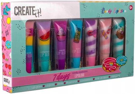 Canenco Słodki Błyszczyk 7Szt. Create It! - zdjęcie 2