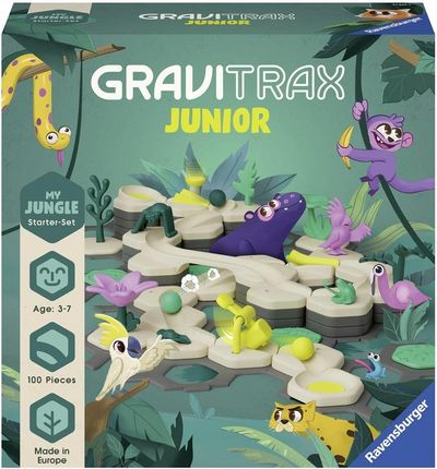 Ravensburger Gravitrax Junior Zestaw Startowy L Dżungla - zdjęcie 2