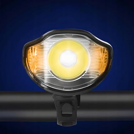 Lampka Rowerowa Usb Led Licznik Km Prędkościomierz - zdjęcie 2