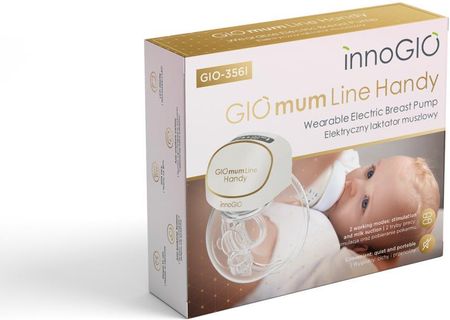 InnoGIO GIOmum Line Elektryczny laktator muszlowy GIO-356I - zdjęcie 2