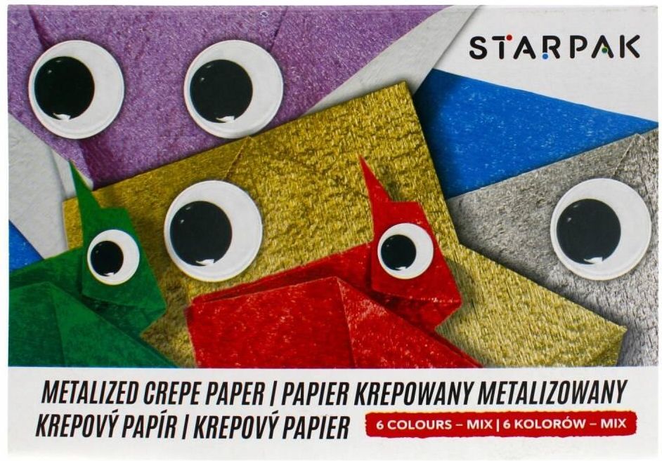 Starpak Papier Krepowany Metalizowany C Kolor W Ceny I